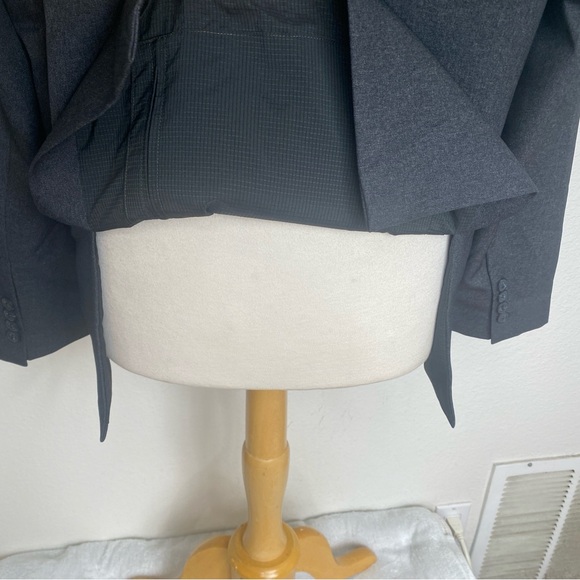 NWOT NEW Bluffworks Men's Gotham Gray Classic Fit Gramercy Blazer Size 44R - Picture 9 of 16